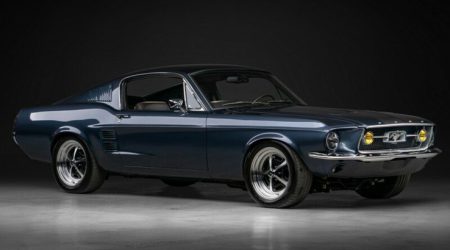 Ford Mustang Fastback รุ่นปี 1967-68 ร่างคัสตอม เปลี่ยนแชสซีใหม่ พร้อมติดเครื่องยนต์ V8 Coyote 5.0 ลิตร