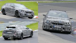 BMW M5 Touring โผล่ทดสอบที่ Nurburgring พร้อมขุมพลังไฮบริด 750 แรงม้า