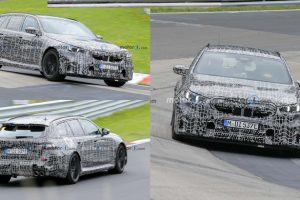 BMW M5 Touring โผล่ทดสอบที่ Nurburgring พร้อมขุมพลังไฮบริด 750 แรงม้า
