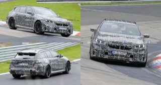 BMW M5 Touring โผล่ทดสอบที่ Nurburgring พร้อมขุมพลังไฮบริด 750 แรงม้า