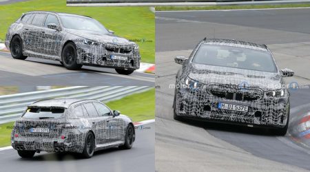 BMW M5 Touring โผล่ทดสอบที่ Nurburgring พร้อมขุมพลังไฮบริด 750 แรงม้า