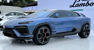 เปิดตัว Lamborghini Lanzador รถยนต์ไฟฟ้า EV 1,300 แรงม้า ที่จะมาในปี 2028