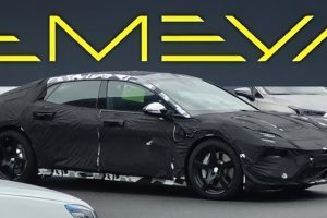 Lotus Emeya รถยนต์ไฟฟ้า คู่แข่ง Porsche Taycan และ Tesla Model S เตรียมเปิดตัว 7 กันยายนนี้