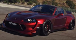 Mazda MX-5 ในชุดแต่ง Widebody สุดโหด ไอเดียจาก Pistonzero