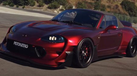 Mazda MX-5 ในชุดแต่ง Widebody สุดโหด ไอเดียจาก Pistonzero