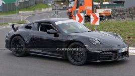 Porsche 911 GTS ใหม่ ขุมกำลังไฮบริด พร้อมชุด Aero Package ถูกพบขณะทดสอบในเยอรมนี