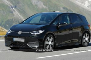 Volkswagen ID.3 GTX ปี 2024 "Hot Hatch ไฟฟ้าตัวซิ่ง" ที่อาจมาพร้อมขุมพลัง 295 แรงม้า ถูกพบขณะทดสอบก่อนเปิดตัว