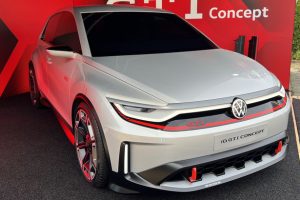 Volkswagen ID.GTI Concept ต้นแบบรถยนต์ไฟฟ้า ที่จะเปิดตัวในปี 2026