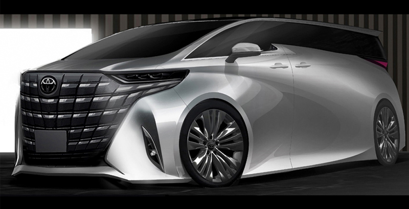 Toyota Alphard EV MPV 100