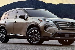 หลุดภาพ Nissan X-Trail / Rogue รุ่นปรับโฉมปี 2024 ก่อนเปิดตัวเร็ว ๆ นี้