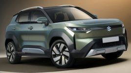 2025 Suzuki eVX รถ SUV ไฟฟ้าเต็มรูปแบบ ภาพ Render เข้าใกล้ร่างผลิตจริง