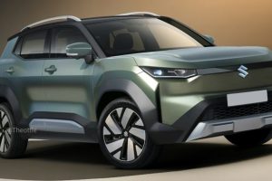 2025 Suzuki eVX รถ SUV ไฟฟ้าเต็มรูปแบบ ภาพ Render เข้าใกล้ร่างผลิตจริง