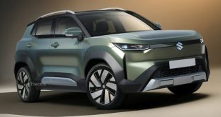 2025 Suzuki eVX รถ SUV ไฟฟ้าเต็มรูปแบบ ภาพ Render เข้าใกล้ร่างผลิตจริง