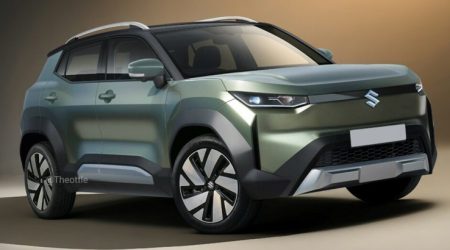 2025 Suzuki eVX รถ SUV ไฟฟ้าเต็มรูปแบบ ภาพ Render เข้าใกล้ร่างผลิตจริง