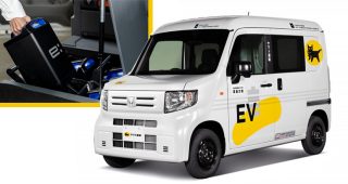 Honda เตรียมทดลองใช้แบตเตอรี่แบบถอดเปลี่ยนได้ ใน MEV-Van รถตู้ไฟฟ้าส่งของ ตัดปัญหาชาร์จแบตเตอรี่นาน