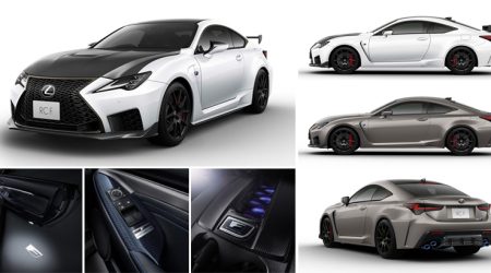 Lexus เปิดตัว RC F รุ่นพิเศษ 2 รุ่น Enthusiast และ Emotional Touring เครื่องยนต์ V8 5.0 ลิตร ผลิตเพียงรุ่นละ 25 คัน กับค่าตัว 3,700,000.-