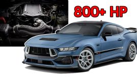 2024 Ford Mustang พร้อม Supercharger Package ที่รีดกำลังมากกว่า 800 แรงม้า