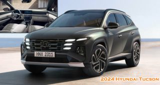 เผยโฉม Hyundai Tucson ปี 2024 ปรับรูปลักษณ์ใหม่ และการตกแต่งภายใน