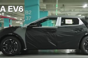 KIA EV6 โฉมใหม่ ถูกพบในเกาหลีใต้ ก่อนเปิดตัวกลางปี 2024