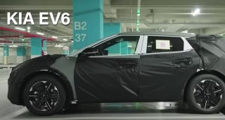 KIA EV6 โฉมใหม่ ถูกพบในเกาหลีใต้ ก่อนเปิดตัวกลางปี 2024