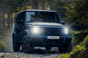 "Mercedes EQG" โชว์รูปลักษณ์ที่เร้าใจ ของ SUV ไฟฟ้า ที่จะเปิดตัวในปี 2024