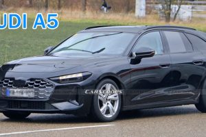Audi A5 Avant Prototype เผยภาพขณะทดสอบ และข้อมูลบางส่วน