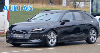 Audi A5 Avant Prototype เผยภาพขณะทดสอบ และข้อมูลบางส่วน