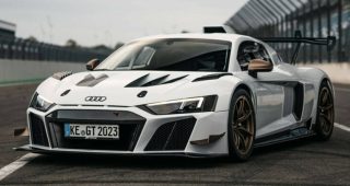 ABT เปลี่ยน Audi R8 ให้เป็นรถแข่ง GT2 สำหรับใช้งานบนท้องถนน ที่ผลิตเพียง 99 คัน ในราคา 23,000,000.-