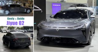 Jiyue 02 "รถ Sedan ไฟฟ้า 100%" 544 แรงม้า จาก Geely และ Baidu โผล่ทดสอบที่จีน ก่อนบุกตลาดปี 2024
