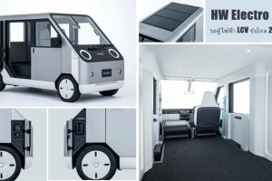 HW Electro Puzzle รถตู้ไฟฟ้า เพื่อการพาณิชย์ พิกัด K-Car ขับได้ไกล 201 กม./ชาร์จ วางแผนบุกตลาด ปี 2025