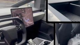 ภายในของ Tesla Cybertruck ถูกเผย ก่อนเปิดตัว