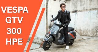 ใหม่ VESPA GTV 300 HPE 2025-2026 ราคา เวสป้า GTV 300 ตารางผ่อน-ดาวน์