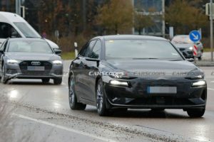 2025 Audi A6 Avant E-Tron ภาพหลุดขณะทดสอบ