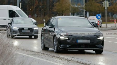 2025 Audi A6 Avant E-Tron ภาพหลุดขณะทดสอบ