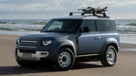 Land Rover Defender Pacific Blue Edition
