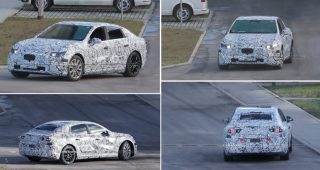 Mercedes-Benz C-Class EV (EQC) ว่าที่คู่แข่ง Tesla Model 3 โผล่ทดสอบครั้งแรก คาดเปิดตัวปลายปี 2024