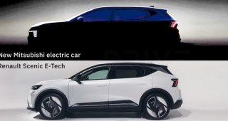 ทีเซอร์ SUV ไฟฟ้ารุ่นใหม่ จาก Mitsubishi ที่ใช้แพลตฟอร์มร่วมกับ Renault