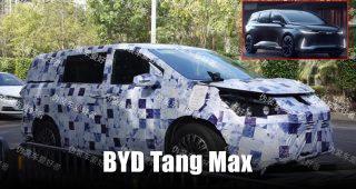 รถยนต์ MPV จาก BYD ในซีรีส์ Dynasty โผล่ทดสอบที่จีน อาจใช้ชื่อรุ่นว่า Tang Max เตรียมบุกตลาดปลายปี 2024