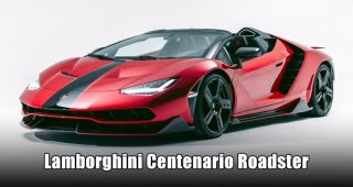 Lamborghini Centenario Roadster กับราคาประมูล 116,000,000 - 154,000,000 บาท