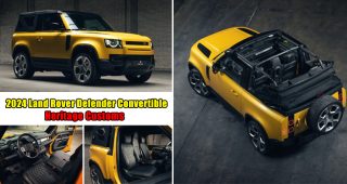 Land Rover Defender แต่งเปิดประทุน โดย Heritage Customs