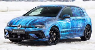เผยภาพ Volkswagen Golf R รุ่นใหม่ ก่อนเปิดตัวกลางปี 2024