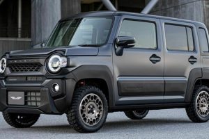 Suzuki Hustler ในชุดแต่ง Vrarva IO แรงบันดาลใจจากรถทหาร