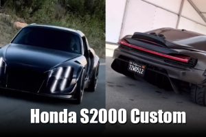 Honda S2000 งานคัสตอมสุดโหด ที่ใช้อะไหล่ของ McLaren, Ferrari และ Audi