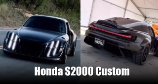 Honda S2000 งานคัสตอมสุดโหด ที่ใช้อะไหล่ของ McLaren, Ferrari และ Audi