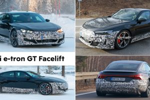 Audi e-tron GT รุ่นปรับโฉม Facelift ขณะทดสอบล่าสุด อาจเปิดตัวเร็วๆ นี้