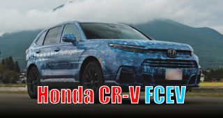 Honda CR-V FCEV รถ SUV ขุมกำลังไฮโดรเจน พร้อมแบตเตอรี่ ชาร์จไฟเหมือนรถ EV ได้ เตรียมเปิดตัวปลายปีนี้