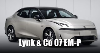 Lynk & Co 07 EM-P รถยนต์ Sedan ขุมพลัง PHEV รุ่นใหม่ วิ่งไฟฟ้าล้วนไกล 102 กม.