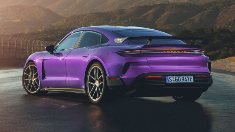Porsche sales taycan gt