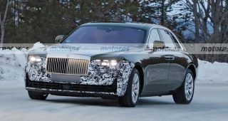 ภาพหลุดขณะทดสอบ Rolls-Royce Ghost รุ่นใหม่ คาดเปิดตัวปลายปี 2024