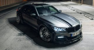 BMW 7-Series (G11) ชุดแต่ง Carbon Fiber Wide Body หล่อๆ และล้อขนาด 22 นิ้ว